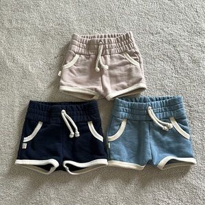 Set of 3 Childhoods Clothing Retro Shorts - Size 6-12